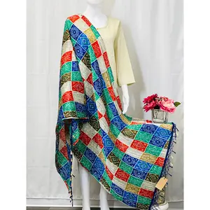 Bandhani print dupatta