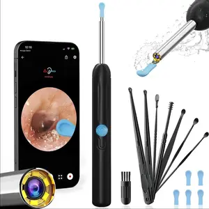 Visible Ear Wax Remover with Light, Smart Illuminated Ear Cleaning Tool, High-Definition Endoscope, Essential Ear Care Device