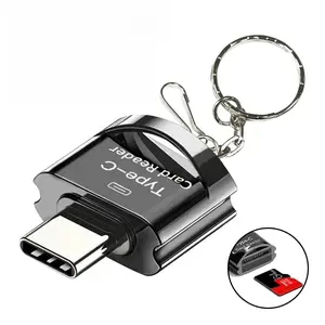 Portable USB 2.0 TF Flash External OTG USB3.0 Memory Micro SD Type-C Card Reader Adapter for Laptop