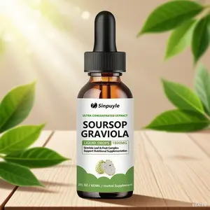 Soursop Graviola Liquid Drops 60 ml,Supports natural digestion and nutrient-rich Healthcare Vitamin