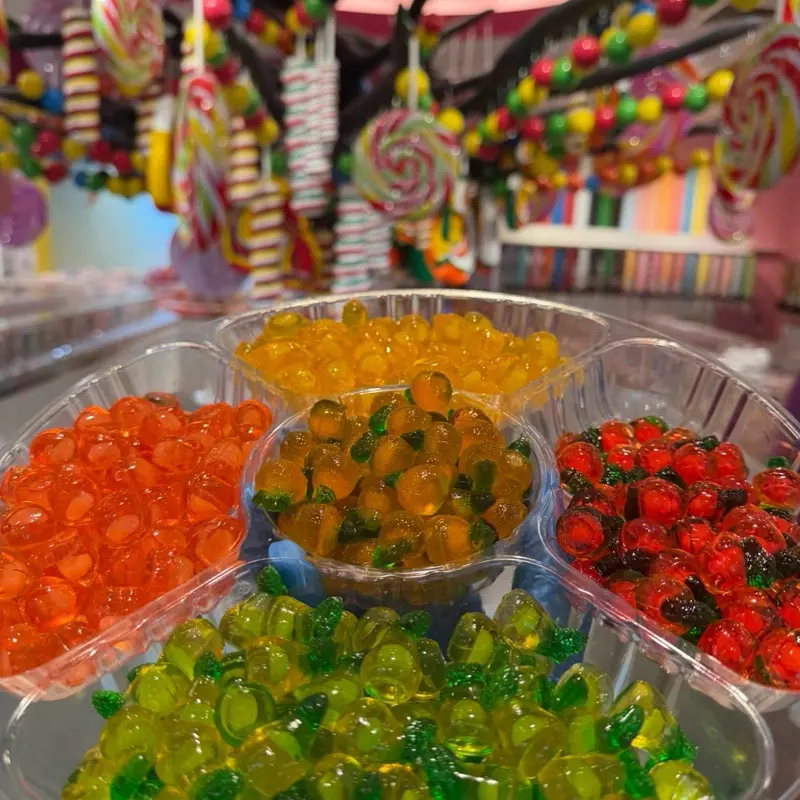 3LB Gummy Filled Fruit Platter 3LB Gummy Filled Fruit Platter