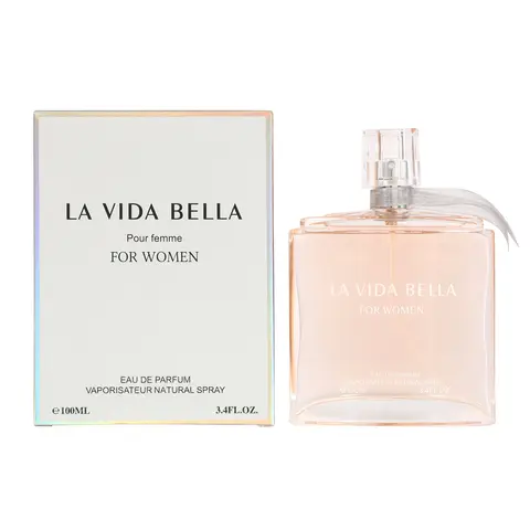 La Vida Bella Pour Femme For Women Eau De Parfum Vaporisateur Natural Spray 100Ml 3.4fl.oz.