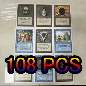 108 Game Collection Cards, Best Selling, Help Me Choose, Perfect for Collectors, High-Quality Gaming Trading Cards, Collectible Cards