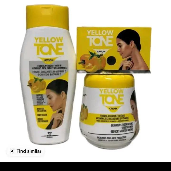 3pcs yellow tone cream Moisturizers 3pcs yellow tone cream Moisturizers