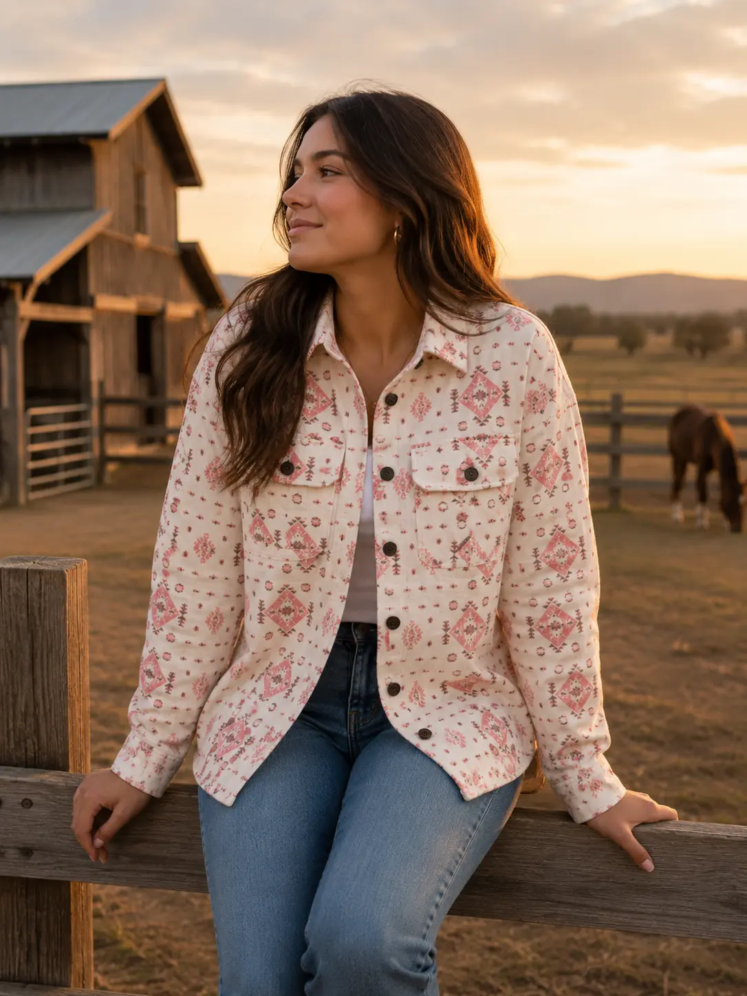 Simply Southern Crmaz Jacket Shacket