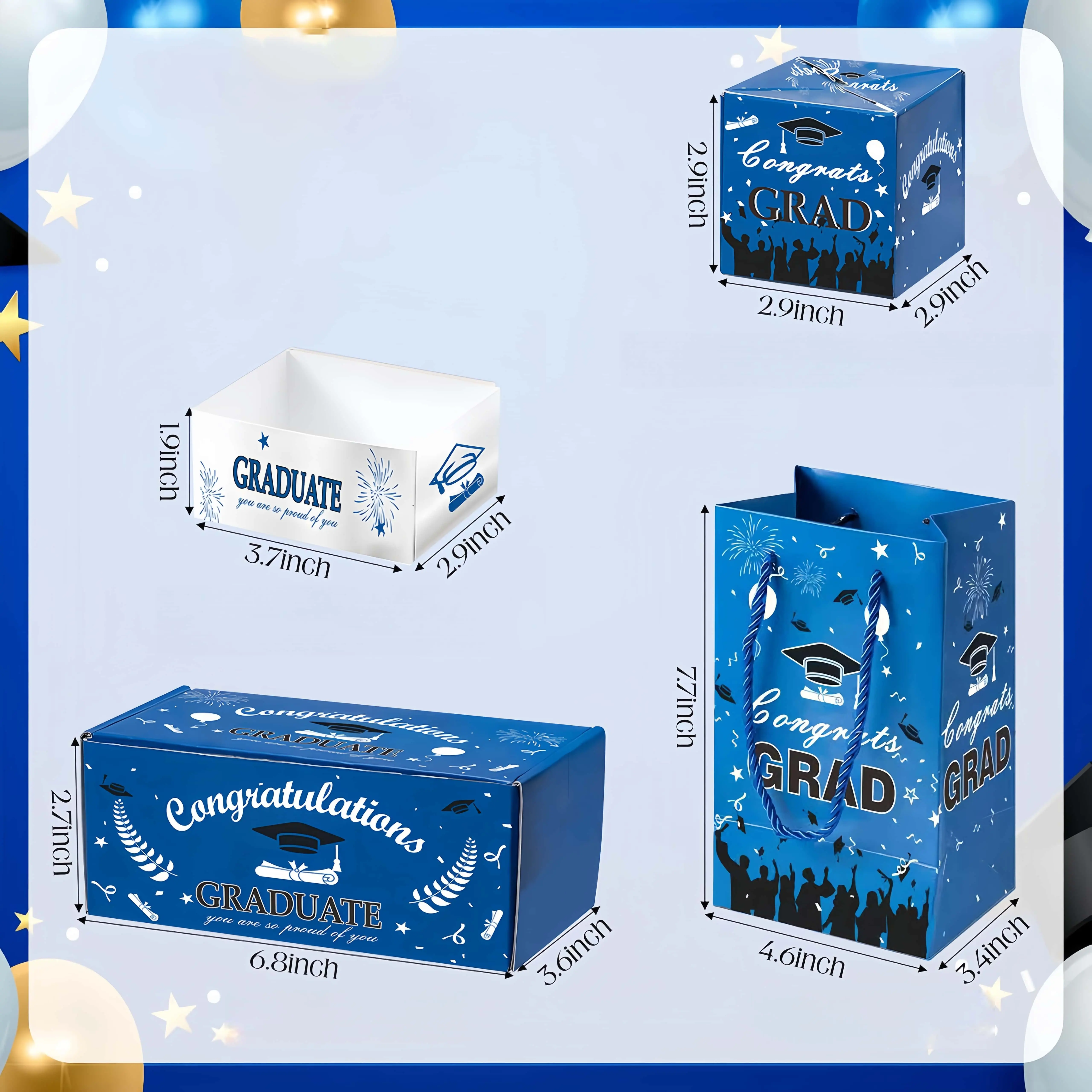 BLUE GIANTボックス+SUP+EXP+MOME　34巻セットで 2026 Graduation Surprise Pop-Up Gift Box, Creative Folding Bounce