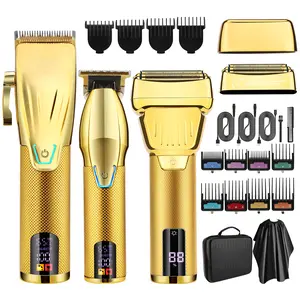 men's hair clippers mother set of electric shaver bald head machine home digital display electric clippers