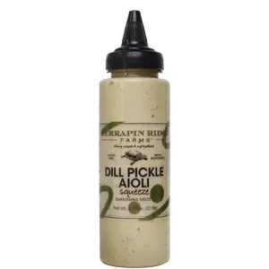 Terrapin Ridge Farms Dill Pickle Aioli - Great for Sandwiches, Burgers, or as a Dipping Sauce