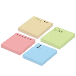 SongstyleENT Colored Novelty Sticky Notes (4 Pack)| Funny Work Notes Great Gift for Boss, Friends, Adults, or Custom Work Desk Accessories| Inappropriate Sticky Notes| Adult Sticky Notes