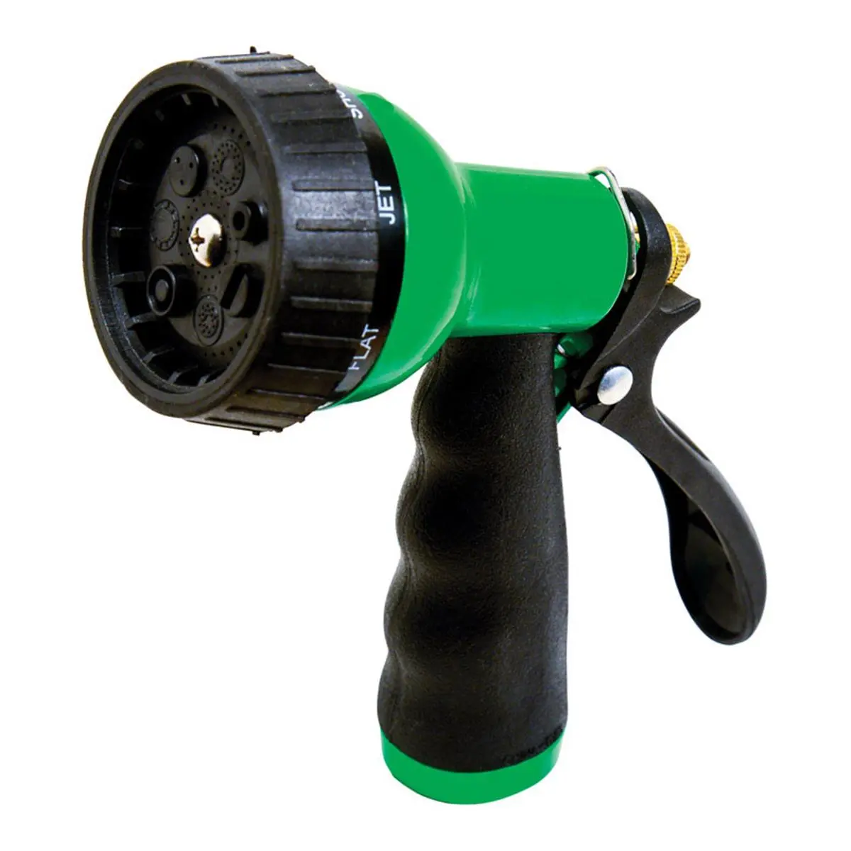 212 MAIN Plastic Sprayer (Model Rugg 7690159) - 9-Pattern Multi-Mode Nozzles & Spray Guns, Lime Green, Cushion Grip, Trigger Lock, Rear Design, 0.75 lbs, for Home Improvement, Garden Watering