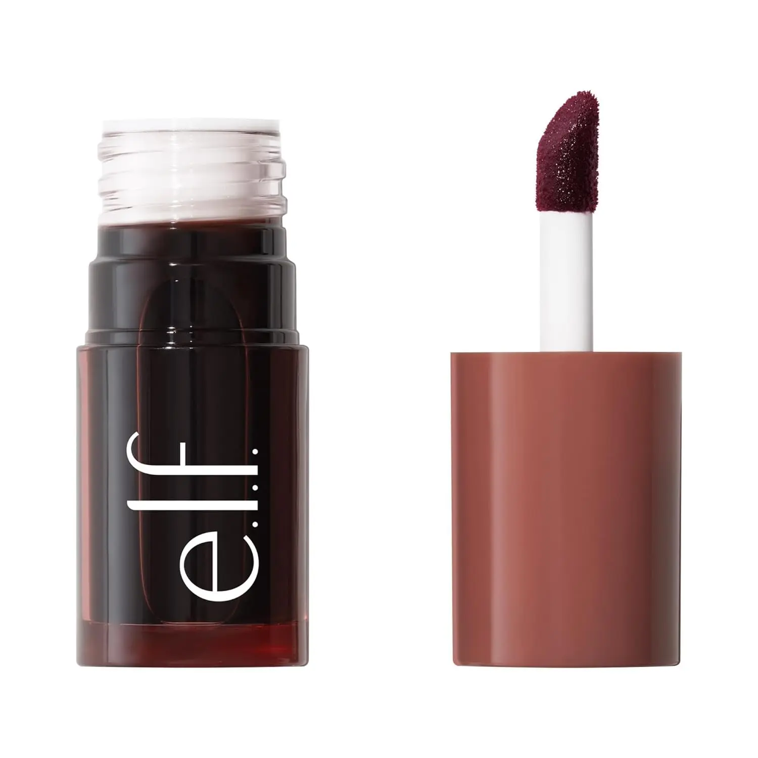 e.l.f. Sheer For It Blush Tint, Maple Latte | Multi-Use, Long-Lasting Lip & Cheek Makeup, Creates A Natural Flush Finish, Vegan & Cruelty-Free