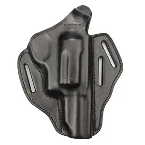 TSG 3 Slot Thumb Break OWB Leather Holster: Fits Taurus Judge 3"