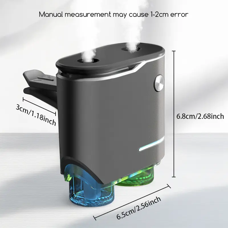 New Car Air Freshener Diffuser - 20pcs Scented Fragrance Essential Oil, Dual Sprayer Car Aroma Diffuser, Car Accessories Luxury Gift Set New Car Air Freshener Diffuser - 20pcs Scented Fragrance Essential Oil, Dual Sprayer Car Aroma Diffuser, Car Accessories Luxury Gift Set