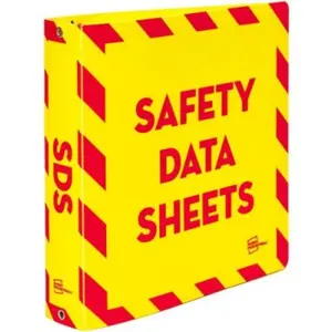 Avery AVE77711 1.5 in. UltraDuty Ring Bound Binder, Yellow-Red, Office Binders, Ring Bound Binders
