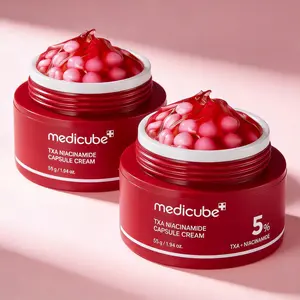 Medicube TXA Niacinamide Capsule Cream 55g, Multi-Benefit Brightening Moisturizer with TXA & 5% Niacinamide, Hydration, Dark Spot & Redness Correction