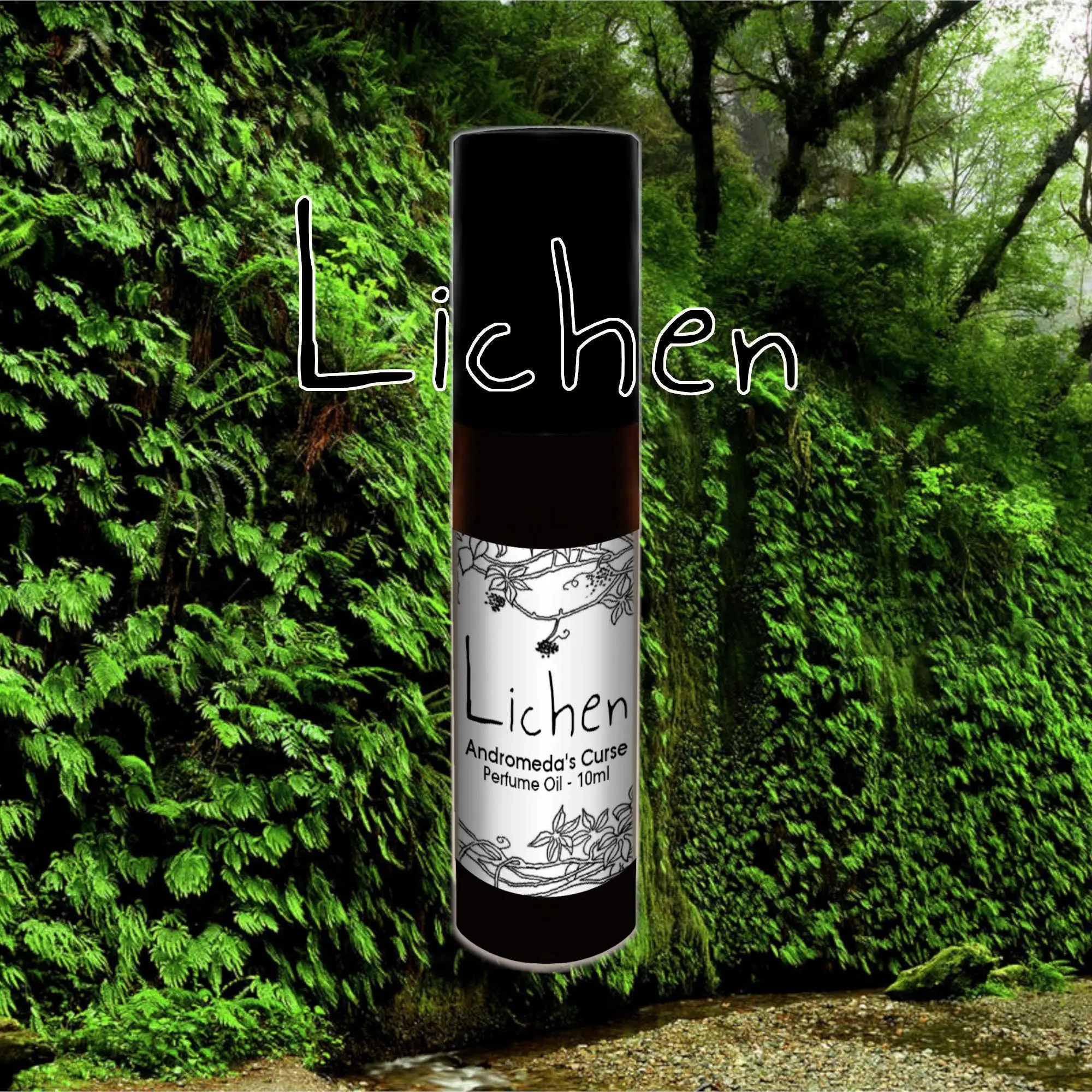Lichen - Moss, Ferns, Water - Rollerball Perfume Oil