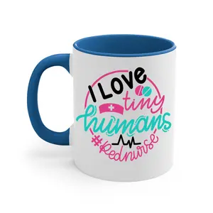 I Love Tiny Humans Red Nurse Style Style 167#- nurse-Mug / Coffee Cup Ceramic Drinkware