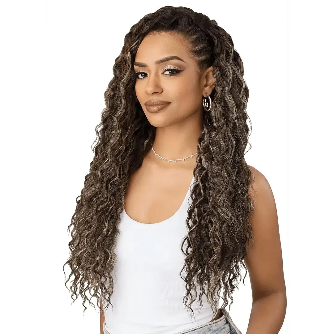 Outre Quick Weave Synthetic Half Wig – Rosewell