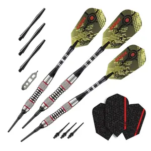 Viper Ranger Darts 80% Tungsten Soft Tip Darts Red Rings - 18 Grams