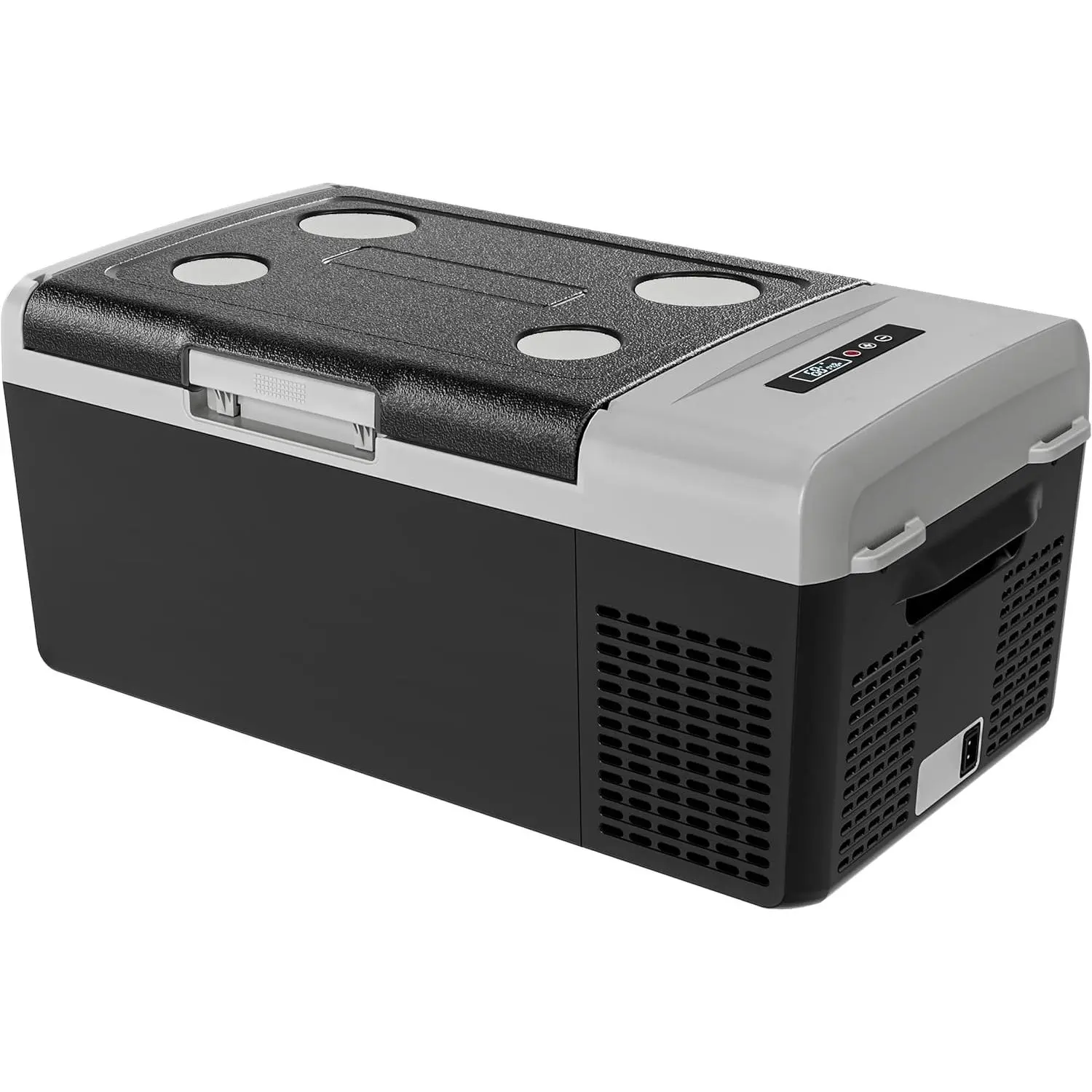 12 Volt Refrigerator Portable Fridge - 16Quart(15L) Electric Cooler Compressor fridge -4 ℉ ~68 ℉ , 12/24V DC & 110-240V AC Car Refrigerator for Camping, RV, Fashing, Travel, Home