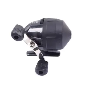 Crossbow Fishing Reel Pulley Outdoor Bowfishing Compound Wheel Black Hunting Fishing Gear Accessory Fit Base Adapter for Spearfishing Arrow Bow Equipment