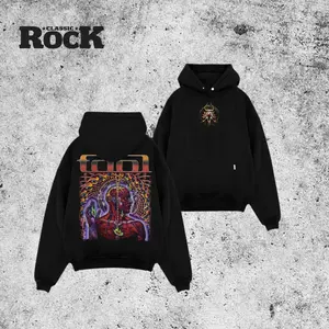 Men's Rock Tool Band Lateralus Heavy Metal Cotton-Polyester Fabric Hoodie Sweatshirt - Long-Sleeve Stretch Pullover, Seamless Spandex Vintage Music Merch, Pocketed Unisex Summer Top, Sweatshirts