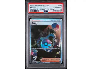 2024 Pokemon Scarlet and Violet Paldean Fates Special Illustration Rare Penny #239 PSA 10