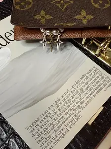 Silver Gold Brass Star Planner Binder Bookmark Clip for Organizing Planners and Marking Book Pages with Unique Star Design