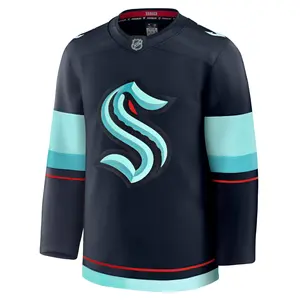 Seattle Kraken Premium Blank Home Jersey