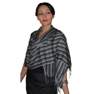 Treasures Of Morocco Moroccan Shoulder Shawl Breathable Oblong Head Scarf Cotton Soft Exquisite Wrap