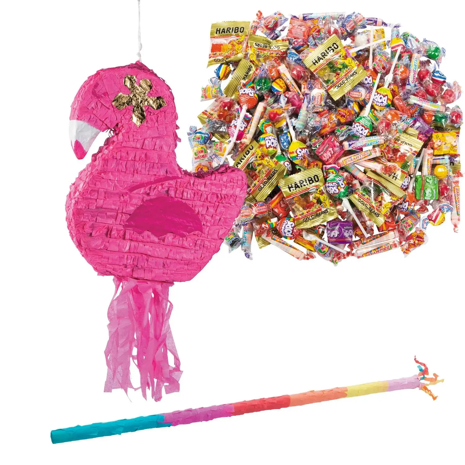 Flamingo Piñata Kit - 208 Pc.