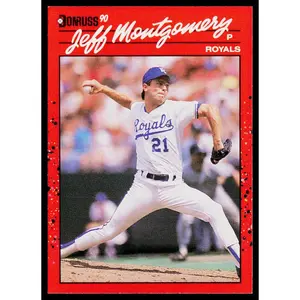 Jeff Montgomery 1990 Donruss #380 Kansas City Royals