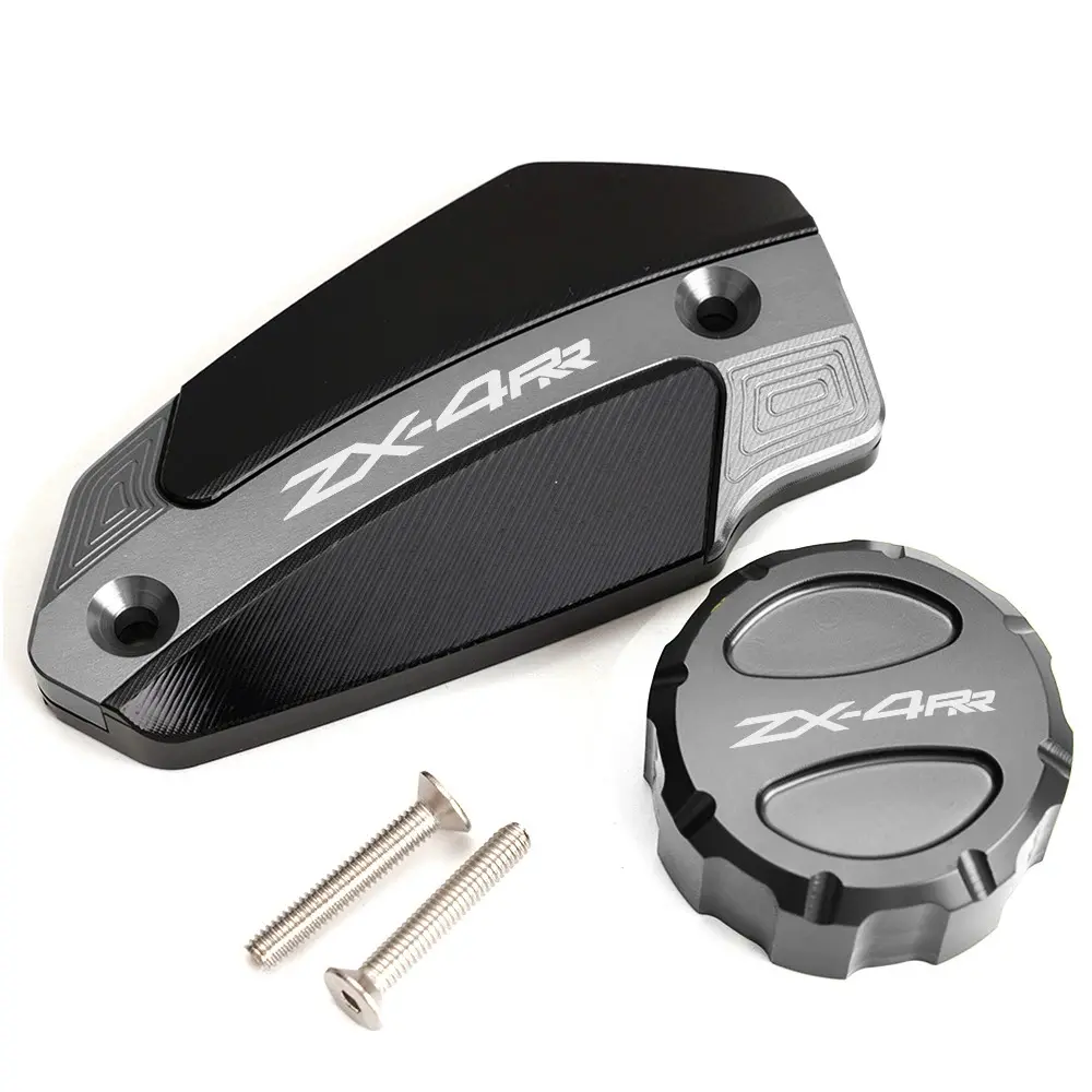 ZEXDDI Motorcycle Front Rear Brake Fluid Caps Protector
