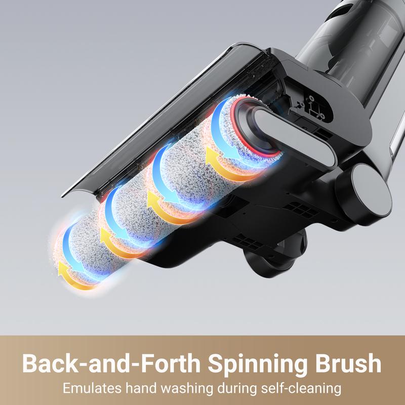 DREAME G10 Pro Vacuum Mop, Wet Dry Vacuum Cleaner, Cordless Vacuum Mop All in One for Hard Floors