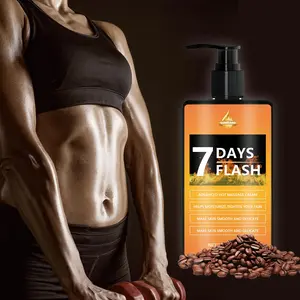 Hot Sweat Cream, Coffee Bean & Ginger Extract Body Firming Massage Cream, Belly Firming Cream, Body Care Product for Women & Men