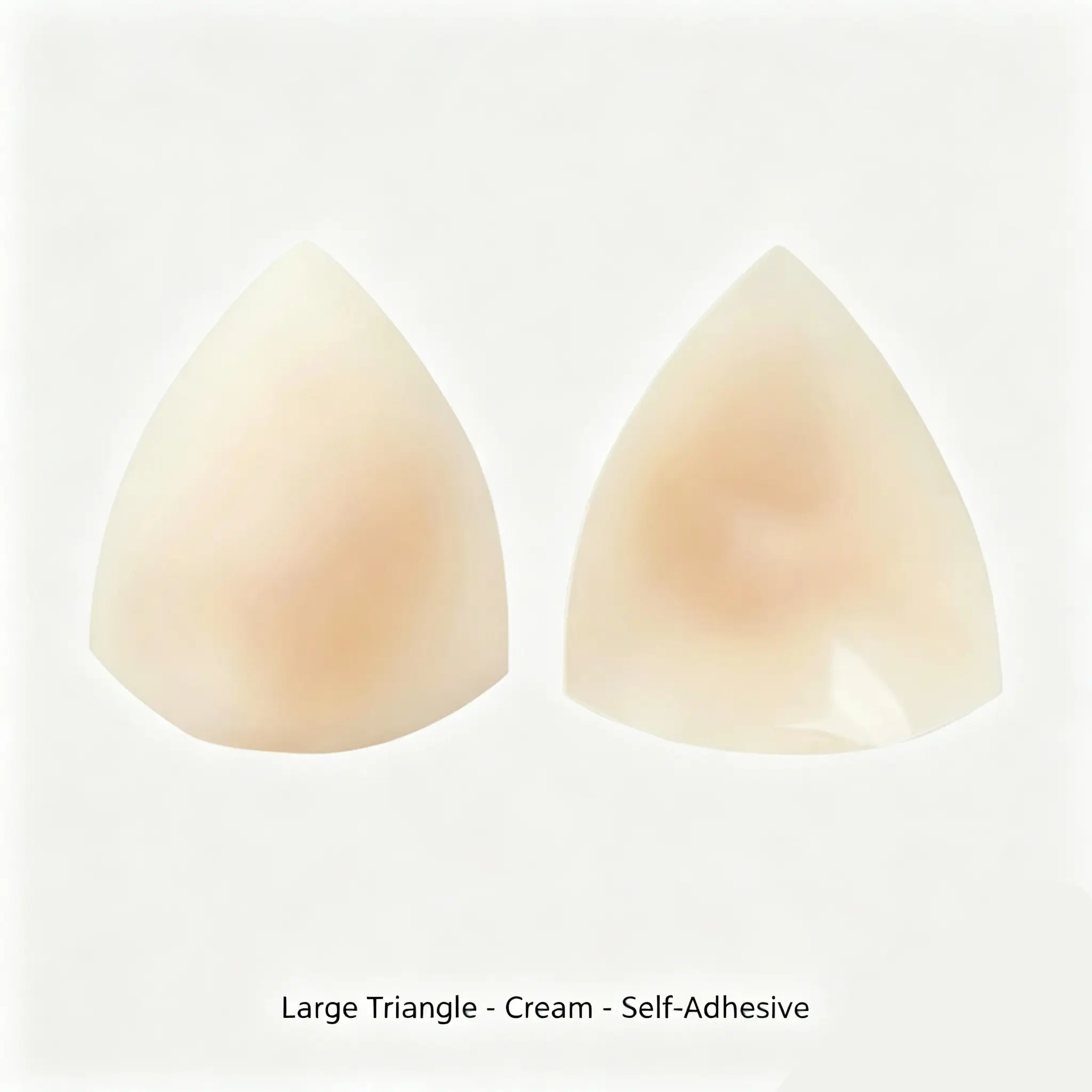 Large triangle Cream Self-adhesive
