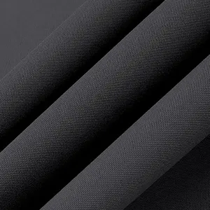 Book Binding Cloth 17in x 55in, Fabric Surface with Paper Backed, Black Bookbinding Supplies