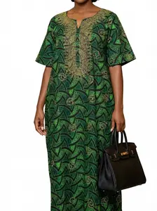 stoned kaftan traditional ankara african cloth