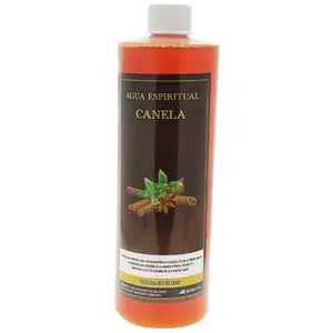 Canela - Agua Espirtual 16oz Bottle Healing Energy Cleansing Water Household Handheld Antiseptic Disinfectant Liquid