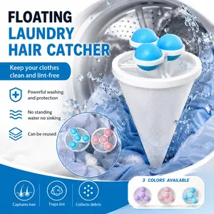Reusable Washing Machine Hair Filter Bag – Pet Hair Catcher & Lint Remover, Durable Laundry Mesh Filter for Clothes, 1 Pack