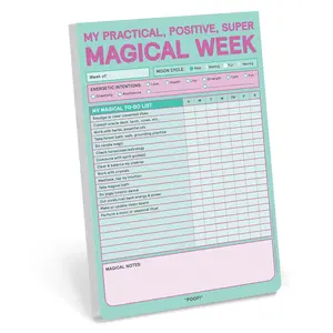 Knock Knock Magical Week Pad: My Practical, Positive, Super Magical To-Do List Pad & Daily Magic Planner Pad, 6 x 9-Inches
