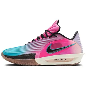 Nike G.T. Cut 3 Turbo EP Low-Top Basketball Shoes for Men and Women with Comfort, Style, Slip-Resistance, and Durability in Blue and Pink detroit  nike