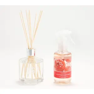 HomeWorx by Slatkin & Co. Holiday Reed Diffuser & Room Spray Set