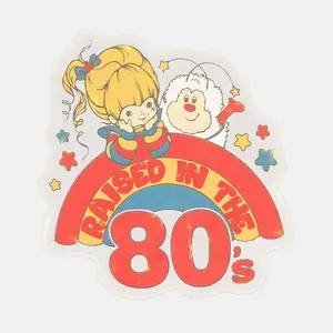 Raised in 80s Sticker, Rainbow Brite 3.7 inch Vinyl Sticker Decor Decorative