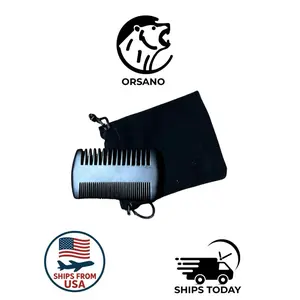 Beard Comb - Double Sided Beard comb - Gift for him - Men’s Grooming