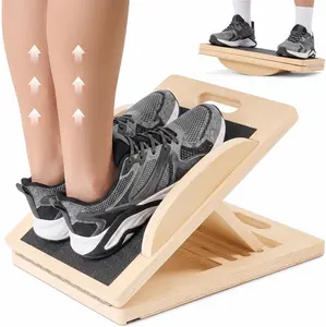 Kline 3-in-1 Slant-Balance Board, Premium Calf Stretcher & Wobble Equipment for Calf Stretching, Squats (Sports & Outdoor Fitness Balance Training Gear)