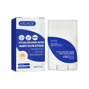 EELHOE Hyaluronic Acid Shield Hydrating, Light, Refreshing, Hydrating, Isolating, Waterproof SPF50+ UV Protection Coconut Facial Skincare