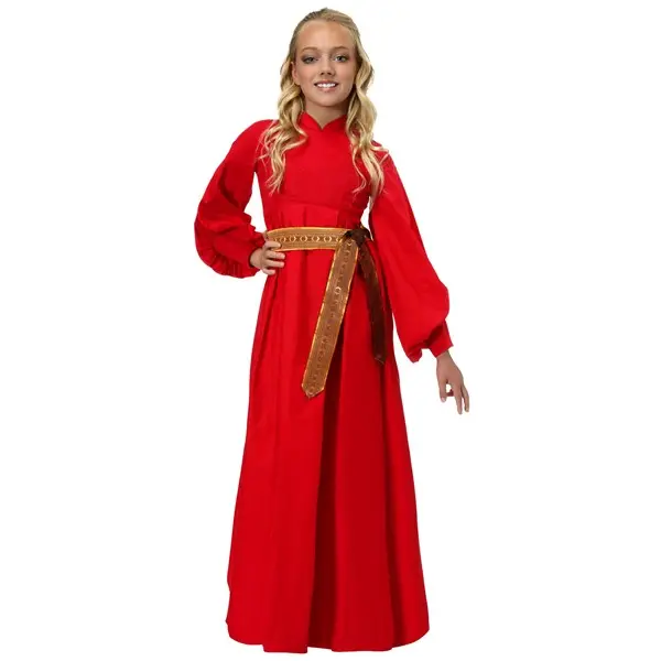 Girls Buttercup Peasant Dress Costume