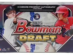 1 (ONE) PACK 2025 Bowman Draft Baseball Hobby ***MUST BE OPENED LIVE