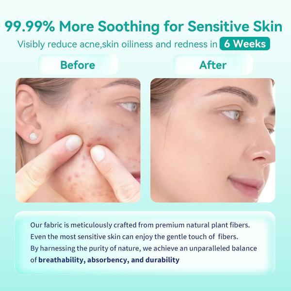 Disposable Face Towels XL 10"x12" – Ultra Soft Makeup Remover Dry Wipes for Sensitive Skin, 50 Count (1 Pack)